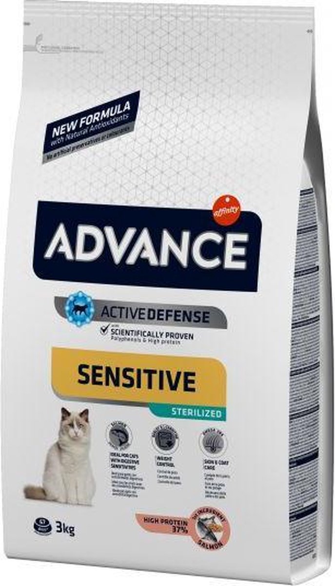 Advance cat sensitive sterilized salmon kattenvoer 3 kg