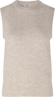 Gebreide beige spencer - Fredrika - mbyM