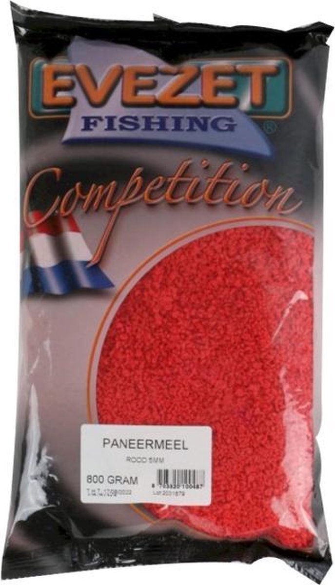 Evezet Paneermeel Rood - 5mm - 800g - Rood