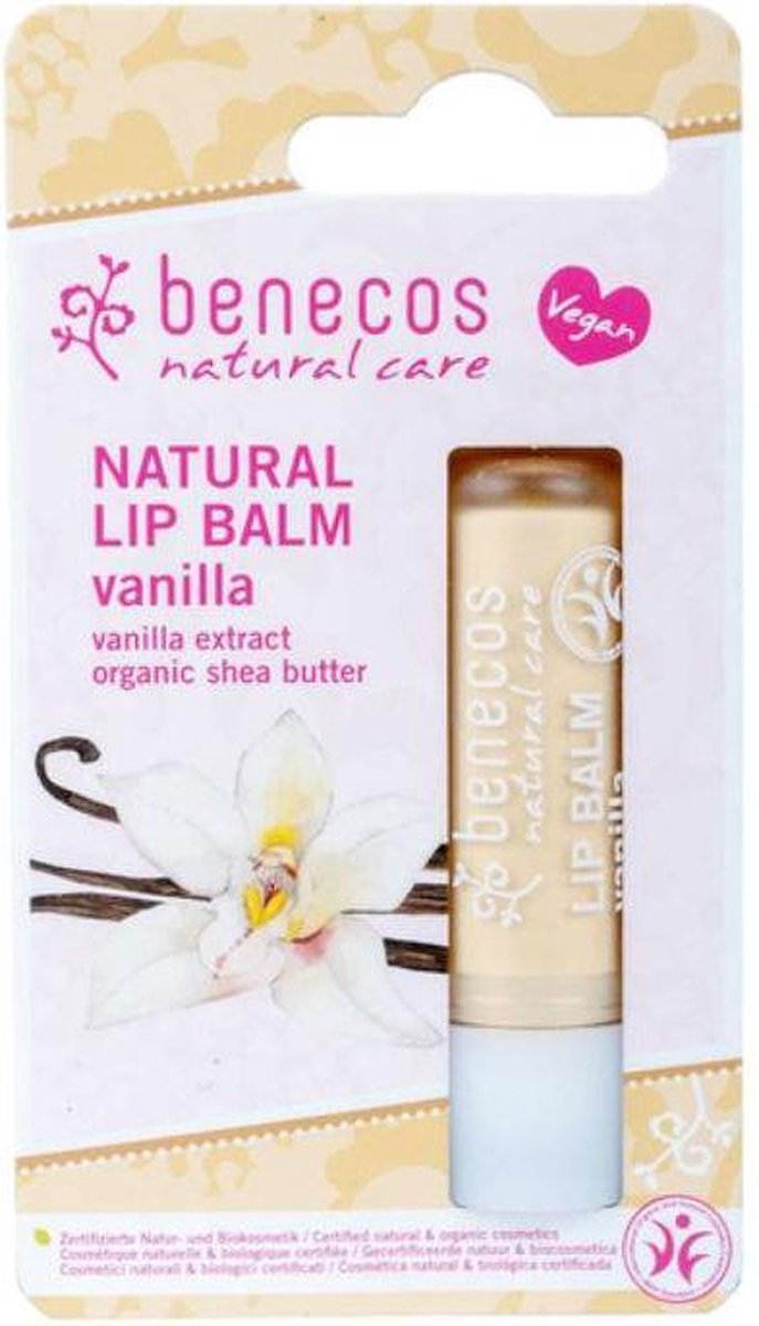 Benecos Natural Vegan Lipbalm - Vanilla 4