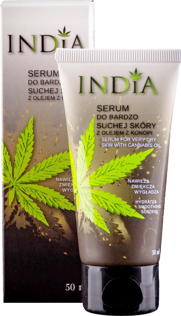 India Cosmetics Serum voor extreem droge huid met hennepolie 50 ml