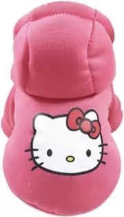 Trui voor honden - Roze trui voor hondjes - Hello Kitty Design - Maat XS