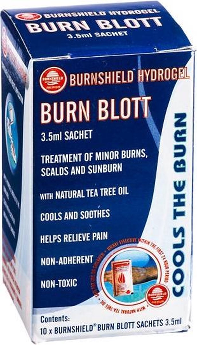 Burnshield Blots Gel Bags 10 Pcs