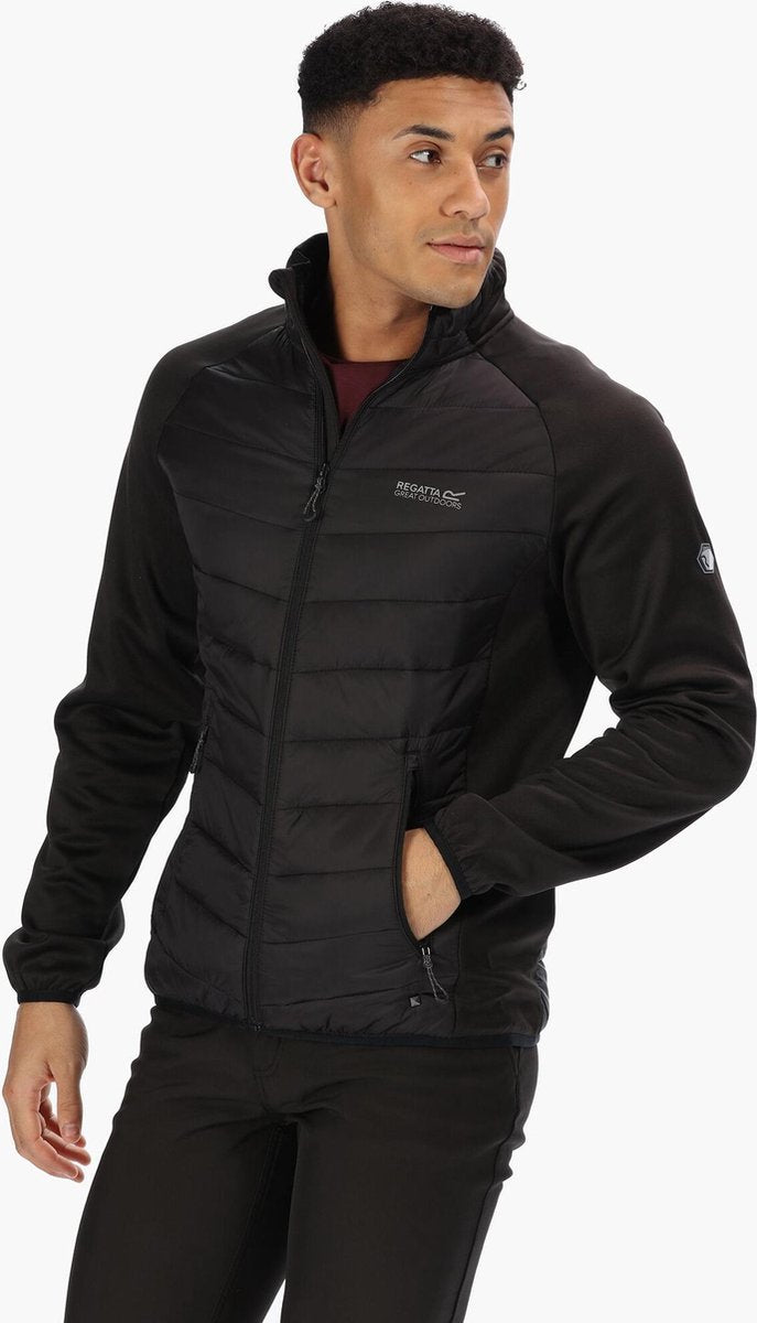 Regatta -Bestla Hybrid - Outdoorjas - Mannen - MAAT L - Zwart