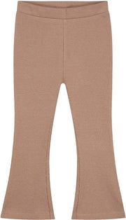 Prénatal baby broek rib - babykleding voor meisjes - maat 62 - Taupe