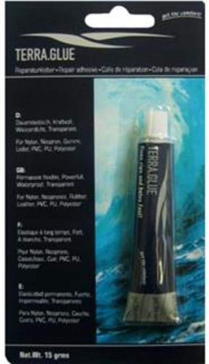 Extra Sterke Rubberboot PVC Reparatielijm - Terra
