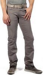MASKOVICK Heren Clinton Twill stretch Regular -  Grey - W30 X L30