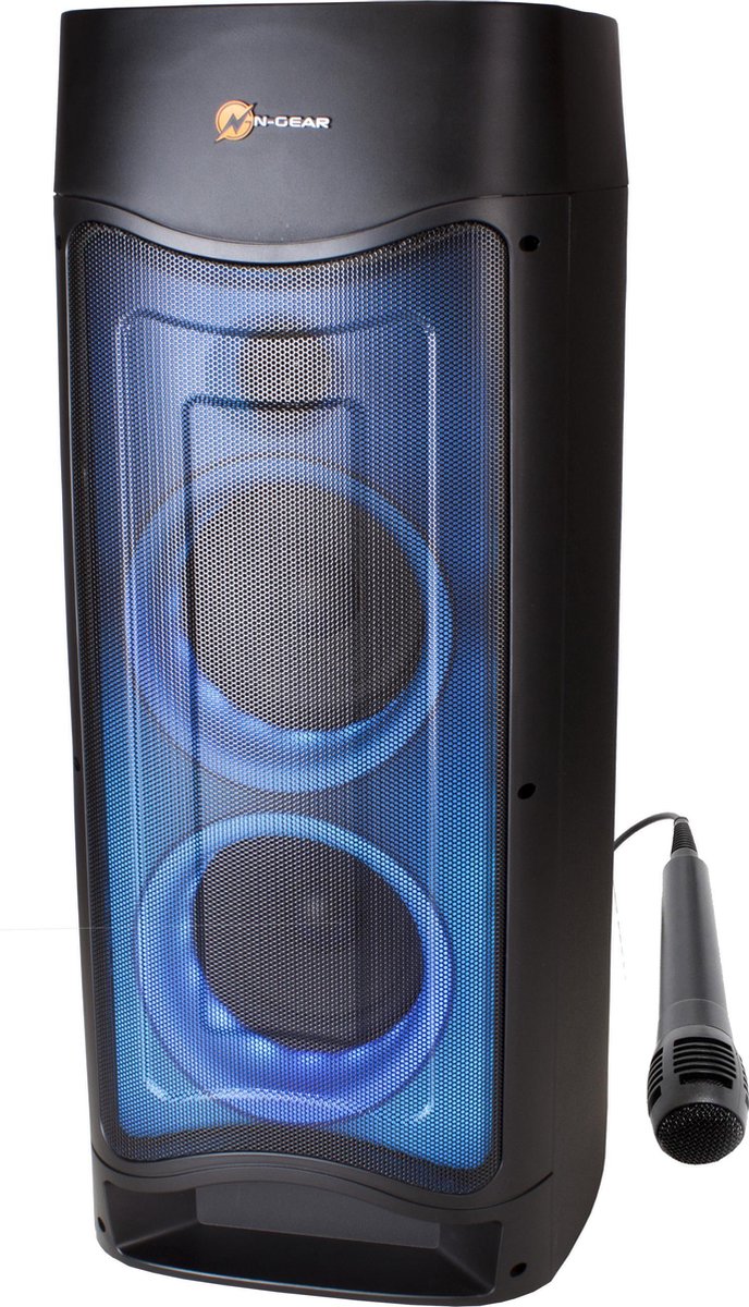 N-GEAR LET'S GO PARTY 52 - Portable karaoke speaker met Microfoon