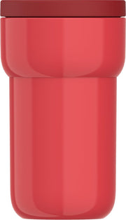 Mepal Reisbeker Ellipse 275 ml - houdt je drankje 30 minuten warm - Nordic red - koffiebeker to go - lekdicht - travel mug