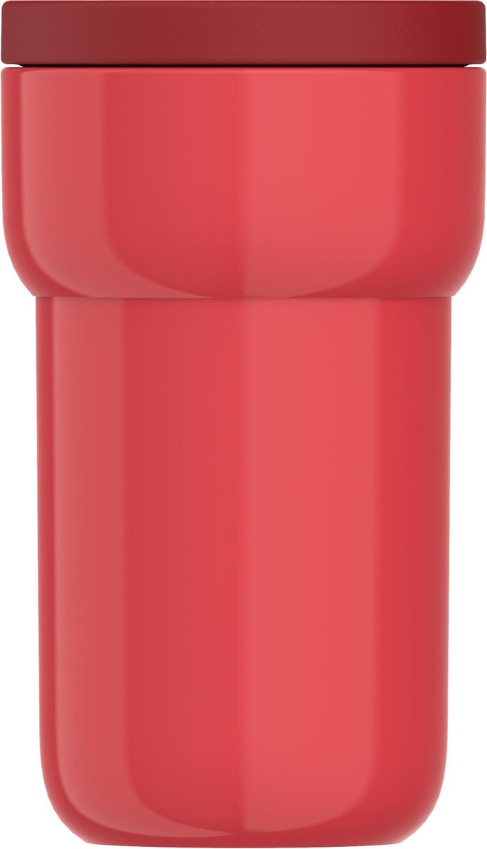 Mepal Reisbeker Ellipse 275 ml - houdt je drankje 30 minuten warm - Nordic red - koffiebeker to go - lekdicht - travel mug