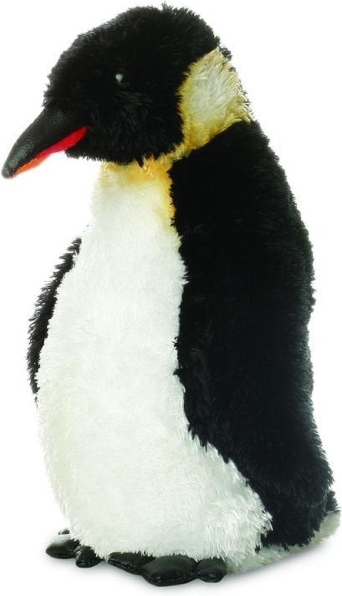 Aurora Knuffel Mini Flopsie Keizerspinguïn Zwart/wit 20