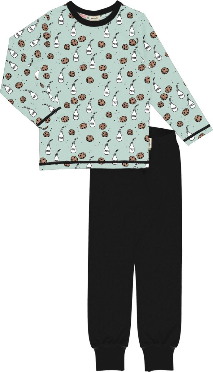 Meyadey Pyjama Set LS |MILK & COOKIES| Maat 98/104