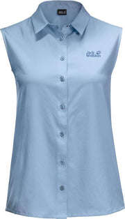 Jack Wolfskin Sonora Outdoorblouse Vrouwen - Ice Blue - Maat XL