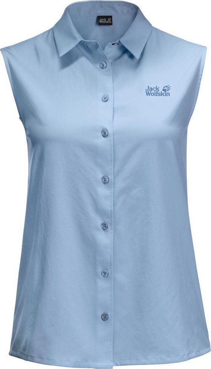 Jack Wolfskin Sonora Outdoorblouse Vrouwen - Ice Blue - Maat XL