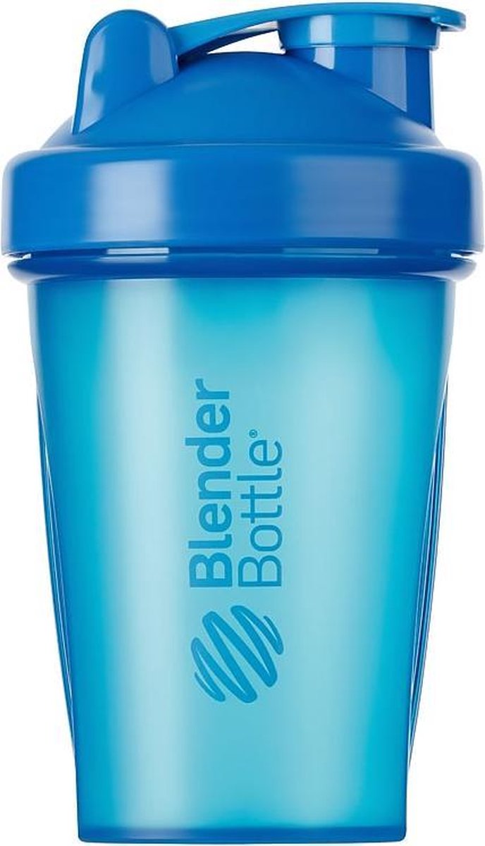 BlenderBottle Classic – Eiwitshaker / Bidon – 590ml - Fullcolor Cyan