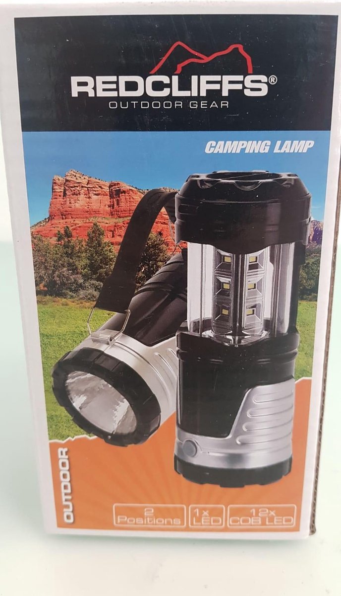 Camping zaklamp