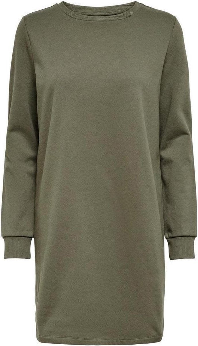 Onldreamer Life Crew Neck Dress Swt 15246094 Bungee Cord