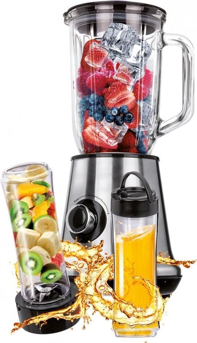 MPM - Multifunctionele Blender met 2 extra flessen MBL-15M