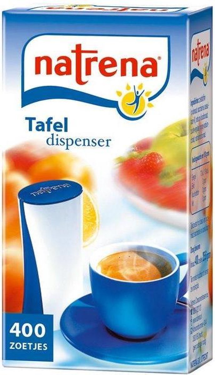 Natrena Zoetjes Tafeldispensor - 400 Stuks