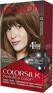 Revlon ColorSilk Permanent Hair Colour - 43 Medium Golden Brown