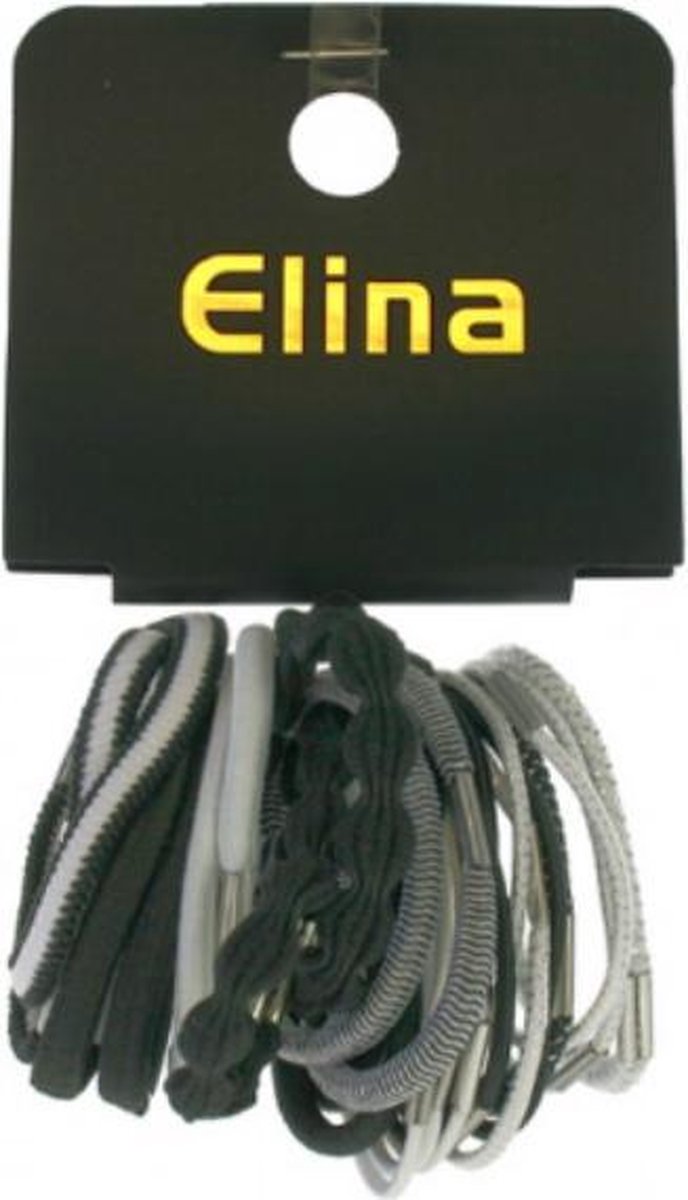 Elina Haarelastiekjes 24 stuks - Multicolor - Haarbandjes