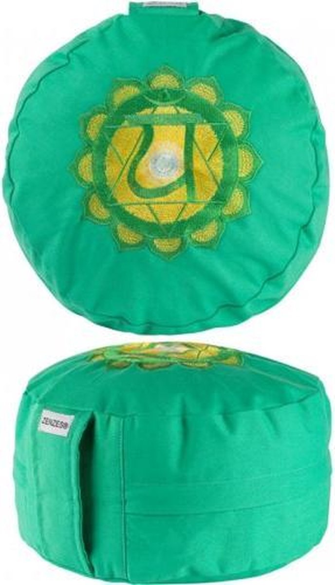 Zenzes meditatiekussen Chakra vier Anahata - yogakussen
