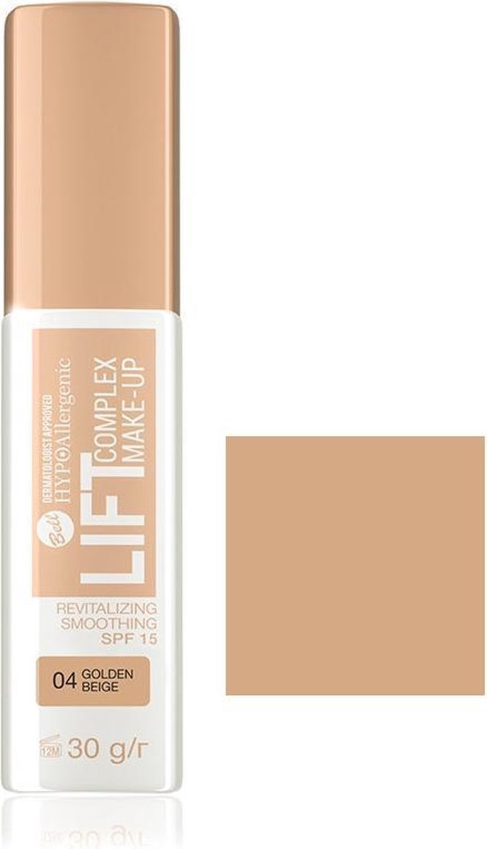 Hypoallergenic – Hypoallergene Foundation Lift Complex SPF15 Golden Beige 04.