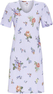 Ringella blauw bloemen nachthemd