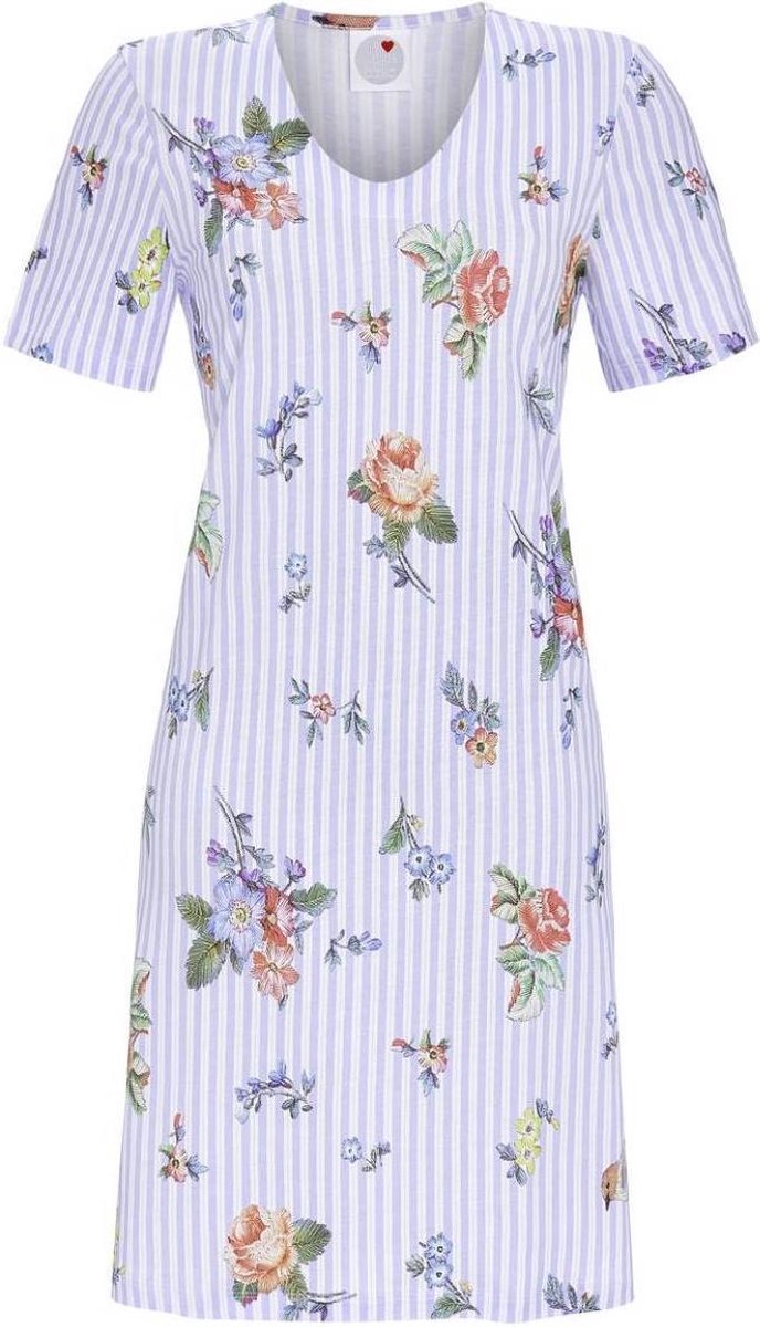 Ringella blauw bloemen nachthemd