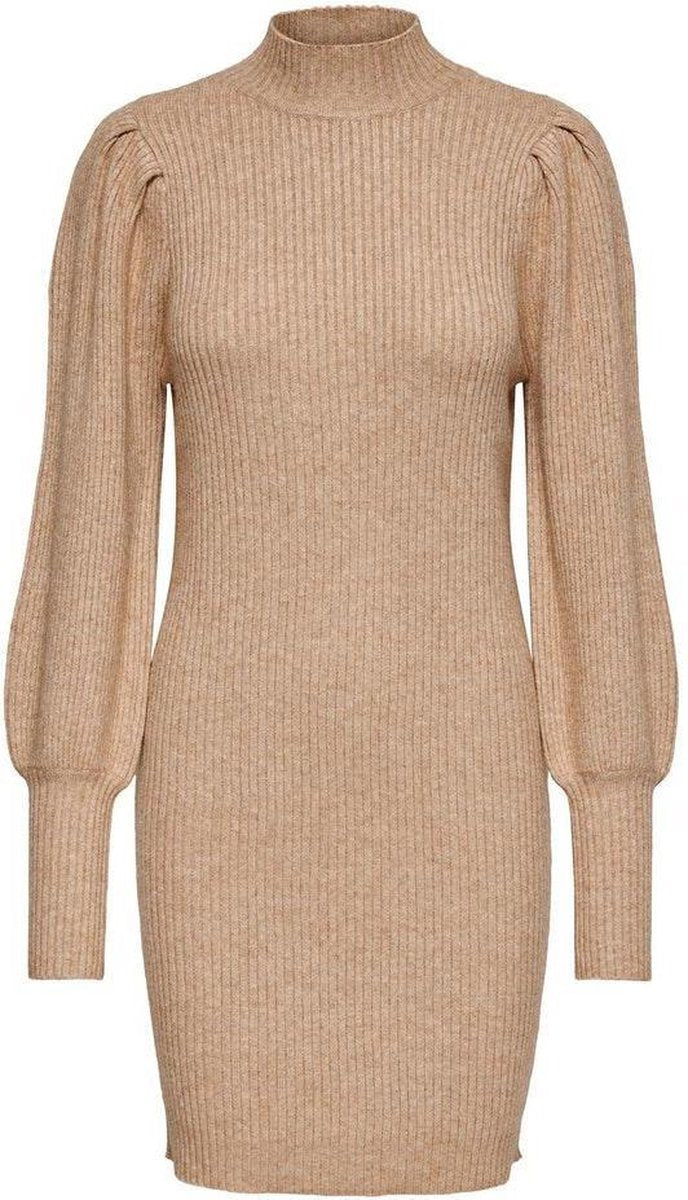 Onlkatia L/s Dress Cc Knt 15232502 Toasted Coconut/w. Melange