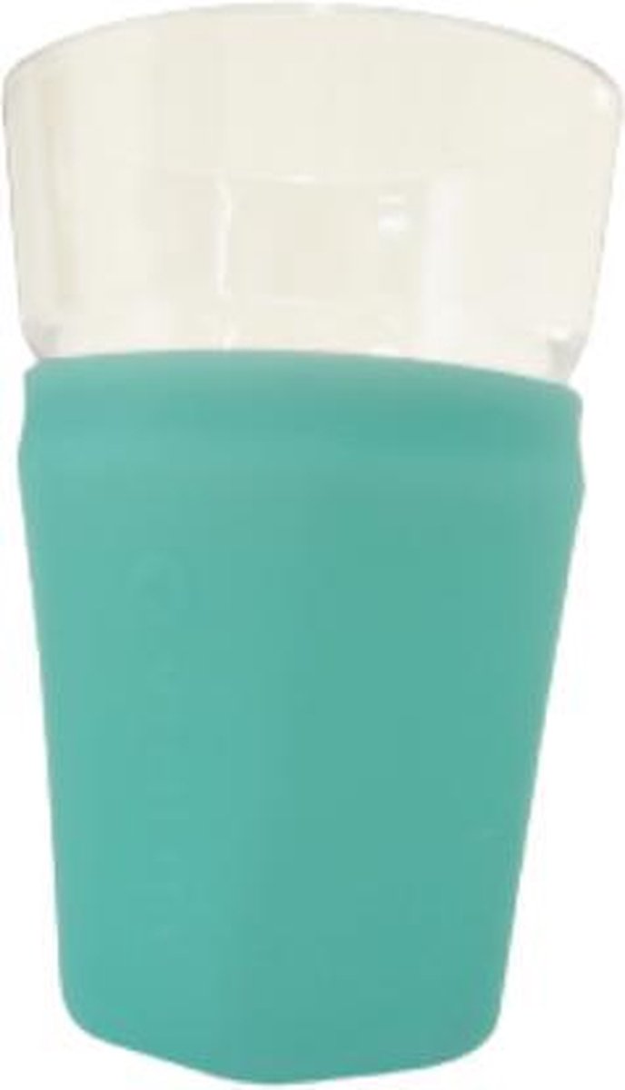 Bekerhouder meer grip glow aqua