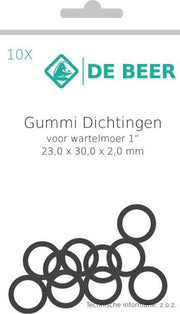 De Beer gummi ring 1 23x30x2