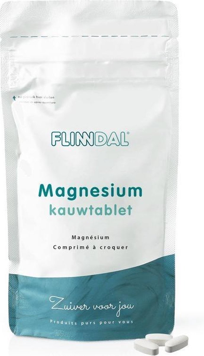 Magnesium kauwtablet (Helpt bij vermoeidheid