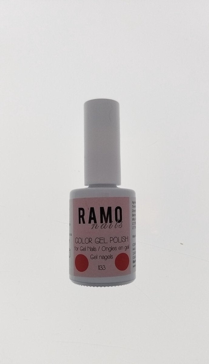 Ramo gelpolish 1133-gel nagellak-gelpolish-gellak-uv&led-15ml-soak off-rood