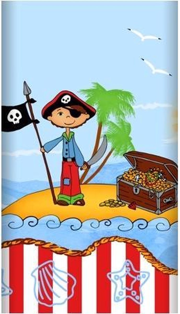 Papstar Pirate Island Tafelkleed - 120 x 180 cm - 1 stuks