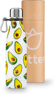 Vatten® Premium RVS Thermosfles - Avocado - 500ml - Gratis Carrier - Isoleerfles