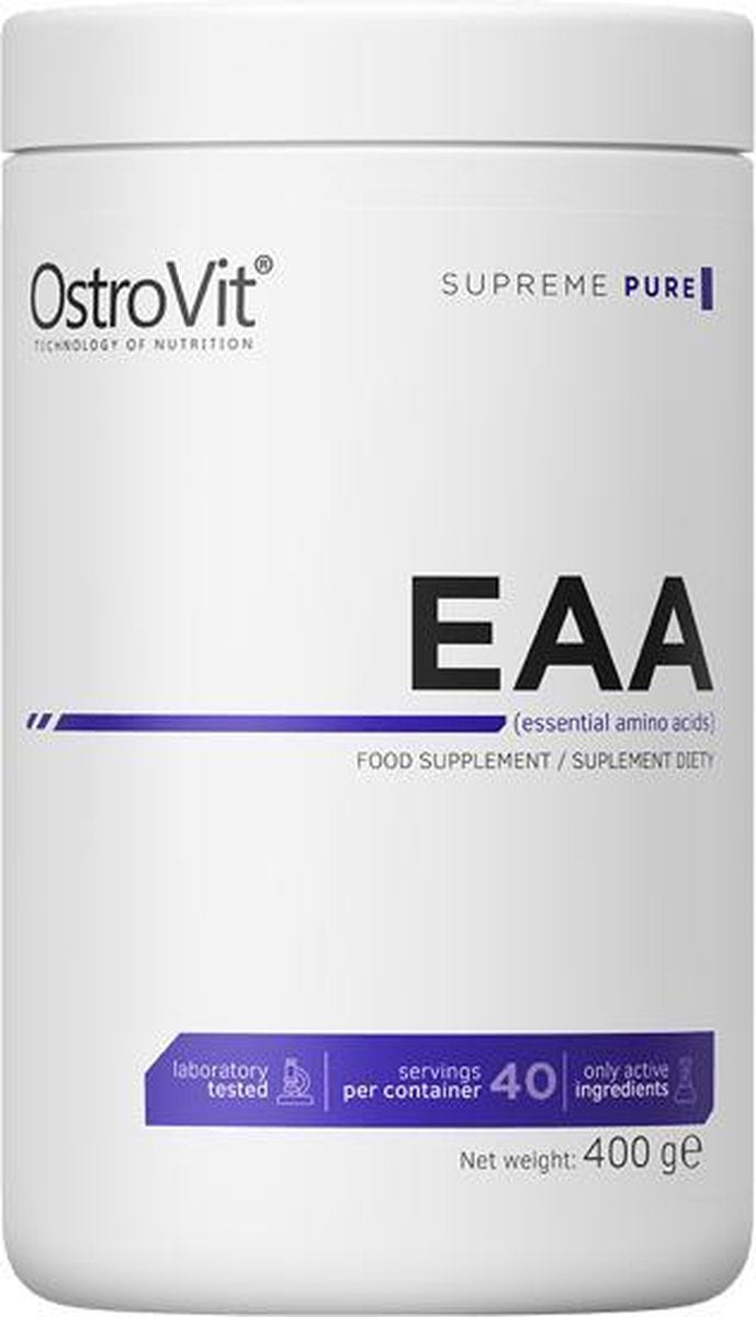 Aminozuren - EAA 400g Ostrovit - Neutraal + GRATIS Bulk Shaker 700ml