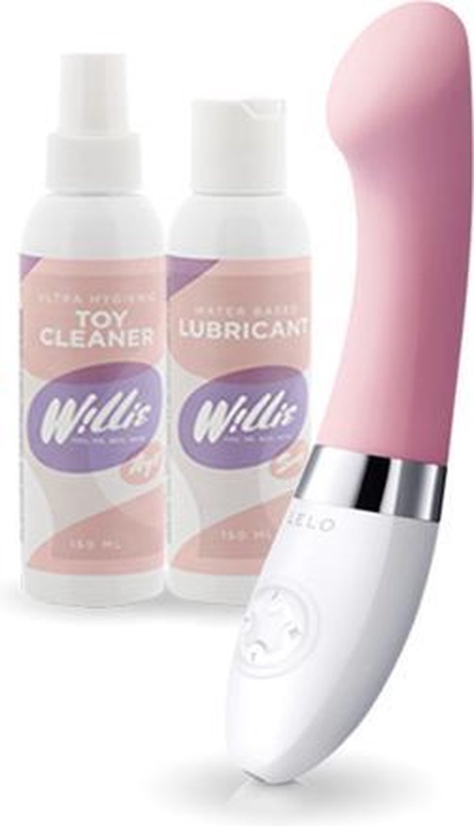 Lelo - Gigi 2 G-Spot Vibrator Roze voordeelpakket