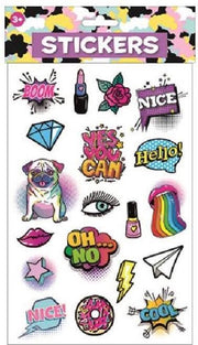 W&o Stickervel Puffy Junior 30