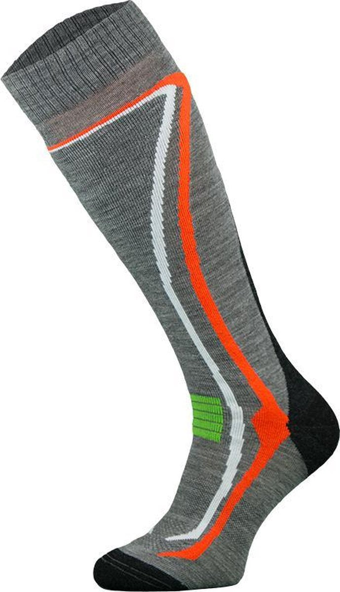 Comodo Skisokken met Merino Wol - Grijs - Unisex 39-42