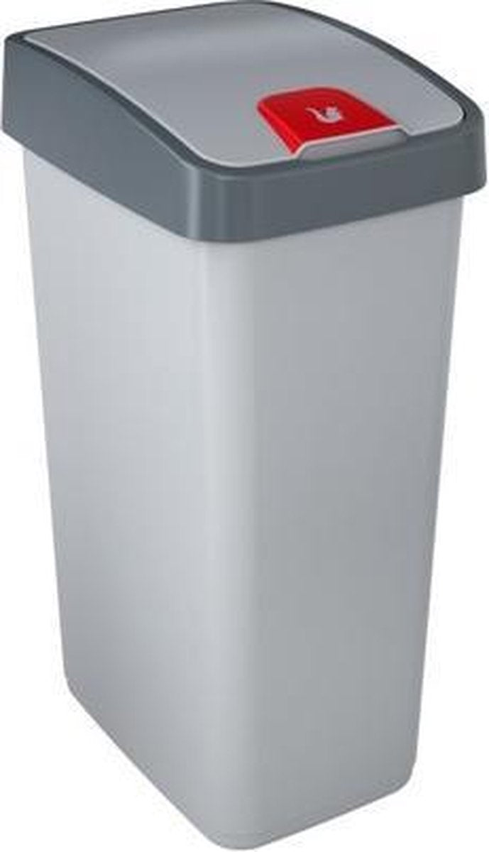 Vuilnisbak PREMIUM met plooideksel 45L