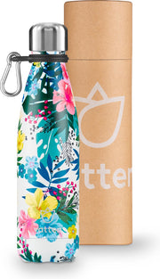 Vatten® Premium RVS Thermosfles - Flow - 500ml - Gratis Carrier - Isoleerfles