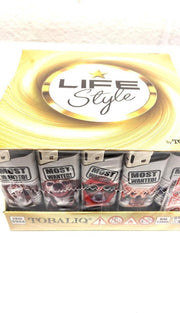 Display van 50 aanstekers - Life style Most wanted