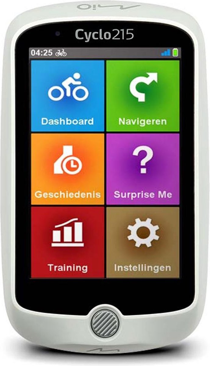 Mio Cyclo 215HC Fietscomputer - Grijs