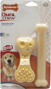 Nylabone Durachew peanut butter wavy bone giant 29