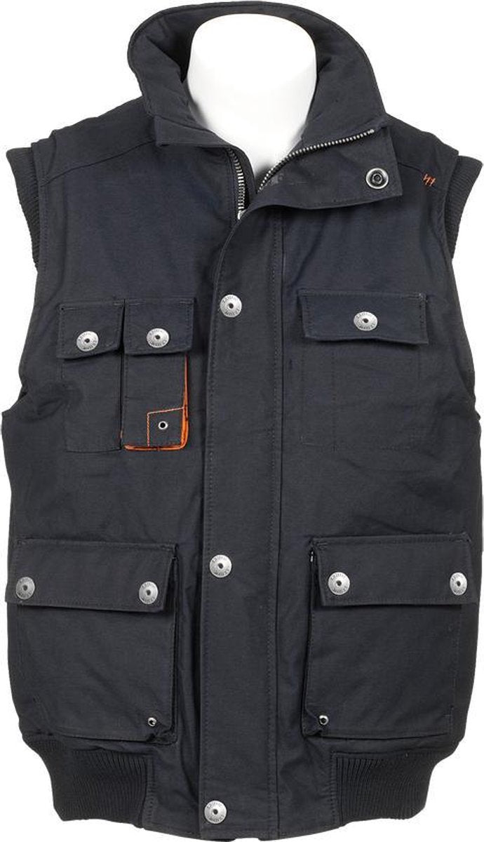 T'RIFFIC® EGO Bodywarmer 75/25% katoen/polyamide Marine size 3XL