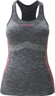Iron-ic Sporthemd Performance Dames Polyamide Grijs Mt M/l