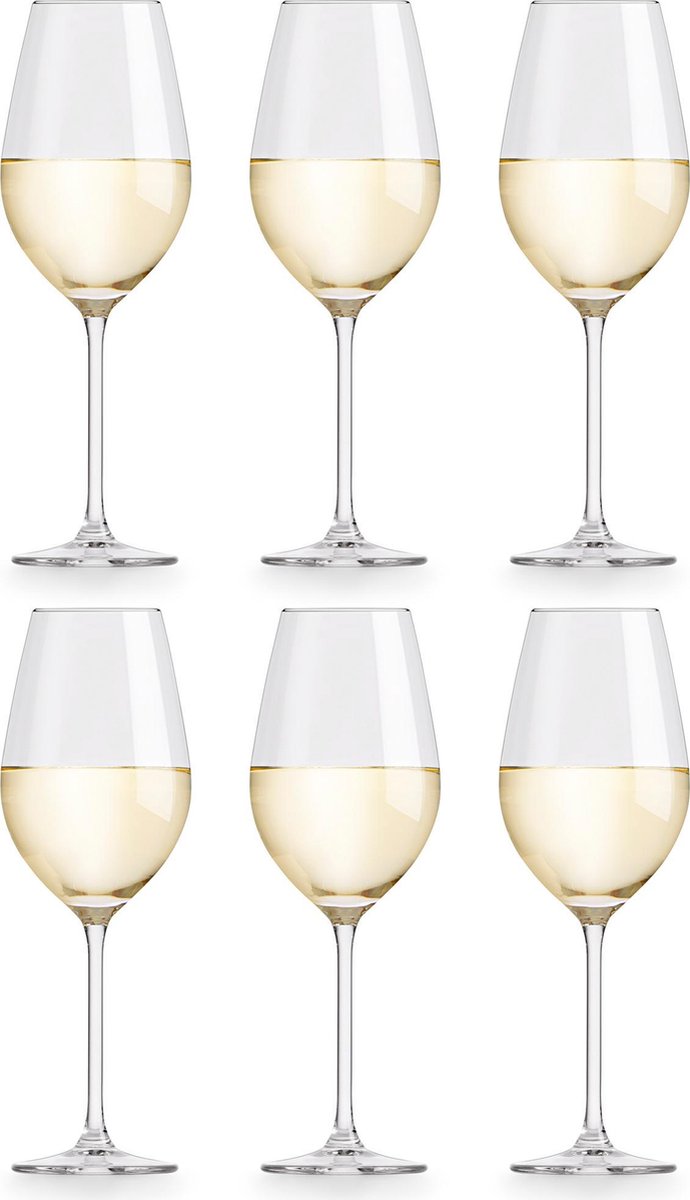 Libbey Wijnglas Atna - 40 cl / 400 ml - 6 stuks - klassiek design - extra fijne voet