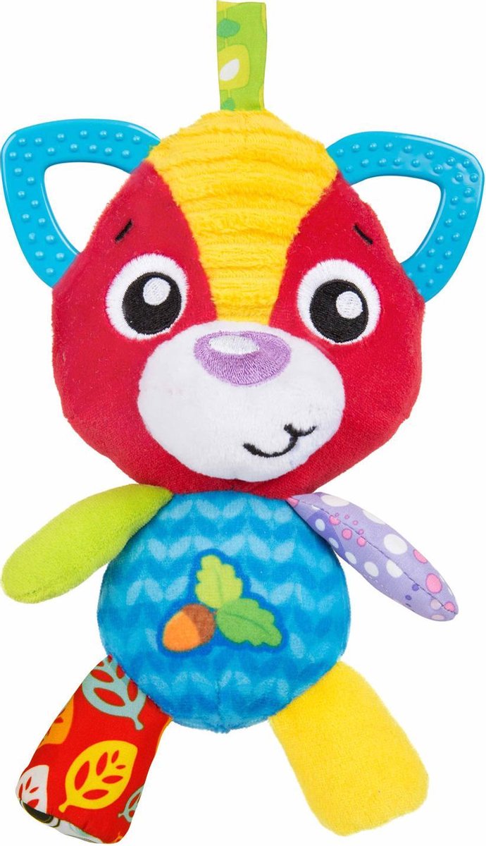 Playgro Bijtring en knuffeltje Felix Fox