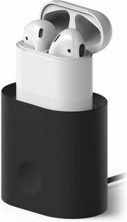 Airpods Oplader Geschikt Voor Apple Airpods - Airpods Dock Station - Airpod Lader Voor Apple Airpods Zwart - Model 1 En 2  - Leuk Als Cadeau Of Voor Jezelf